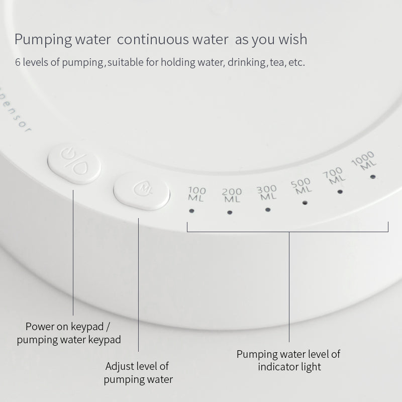 Automatic Water Dispenser – Rechargeable Wireless Pump for Bottles