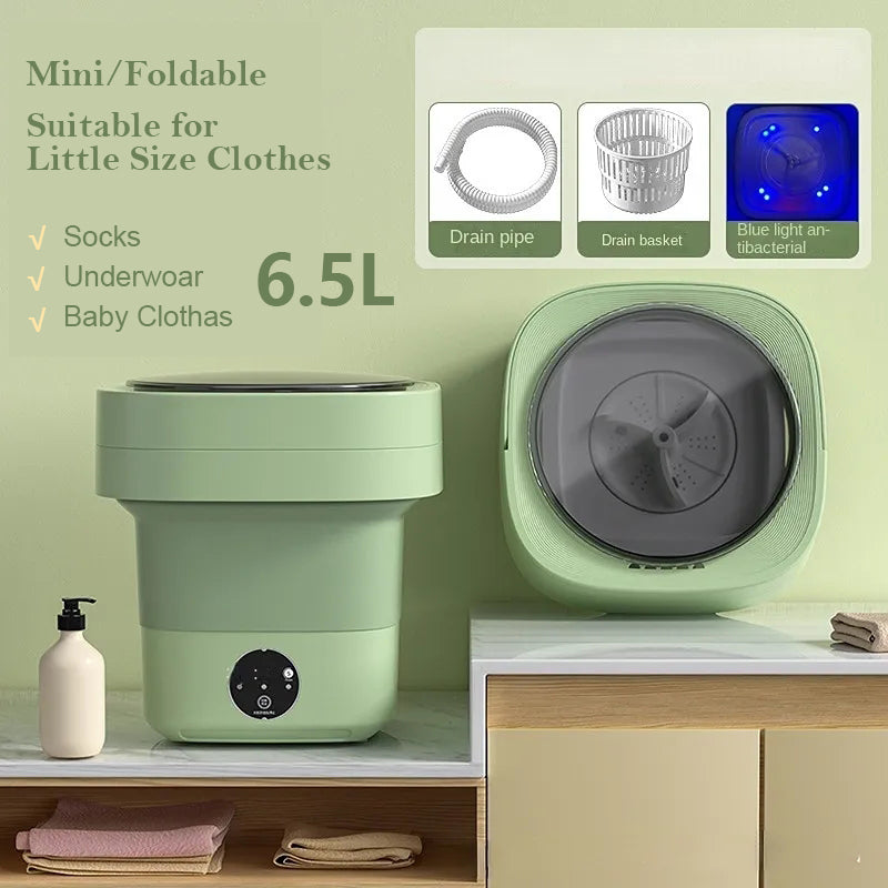 WashGo Mini™️ - Foldable Portable
Washing Machine
