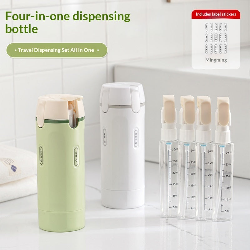 All-in-One Bathroom Organizer Bottle – Clean, Minimal & Space-Saving