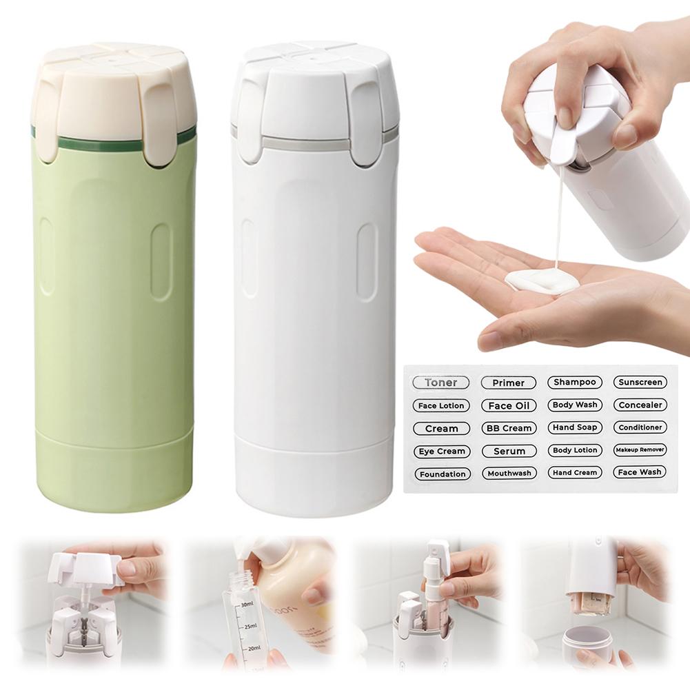 All-in-One Bathroom Organizer Bottle – Clean, Minimal & Space-Saving