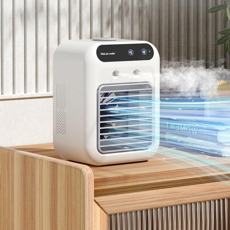 Portable Mini Air Conditioner Fan – USB Water Cooling Air Cooler for Desk, Office & Bedroom (Quiet & Energy Saving)